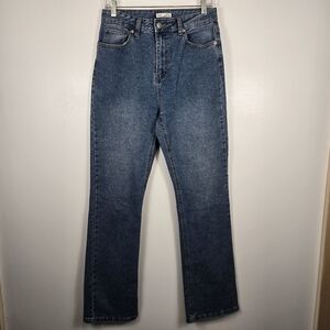Dex Womens Slight Boot Cut Leg Blue Denim Jeans Womens Size 27